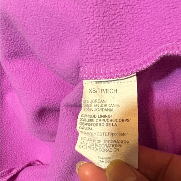 Under Armour Kids Lavender Hoodie - Picture 4 of 8